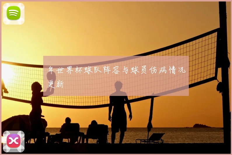 年世界杯球队阵容与球员伤病情况更新